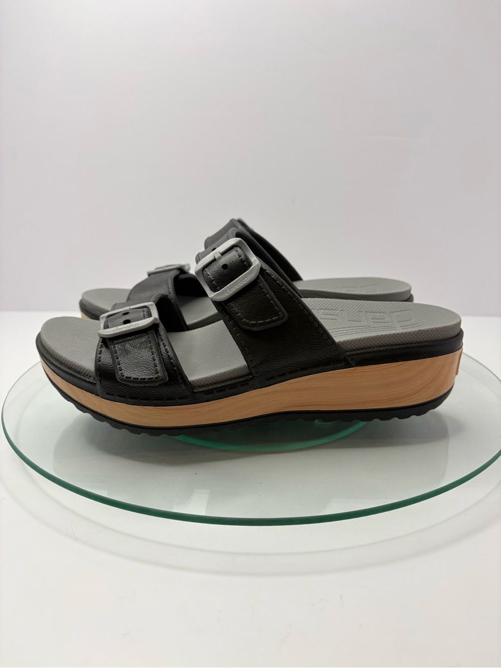 Dansko Kandi Molded Platform Wedge Sandal Clog Euro Size 40